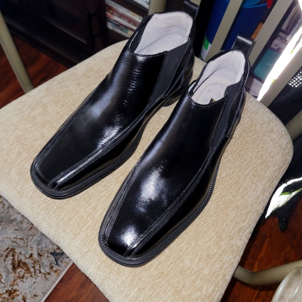 Stacy Adams mid dress boot. New without box, black, size 10 Men's .